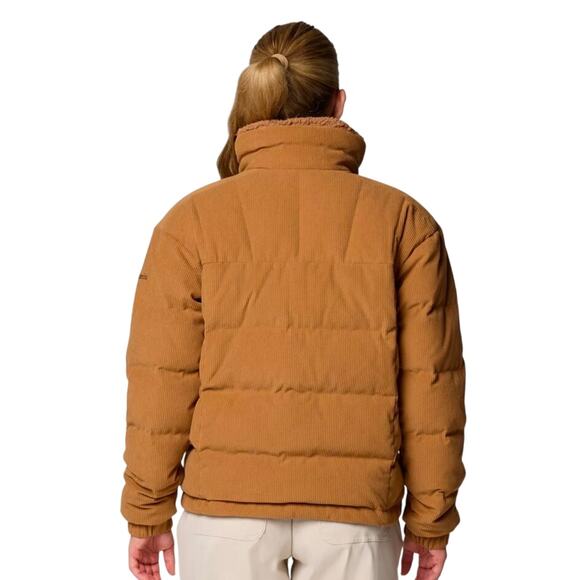 COLUMBIA Women's Ruby Falls™ Novelty Jacket DOWN CAMEL CORDUROY NWT SIZE XL - Picture 2 of 12
